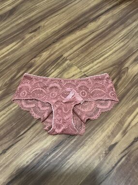 Victoria's Secret Rose Lace Hipster Panty